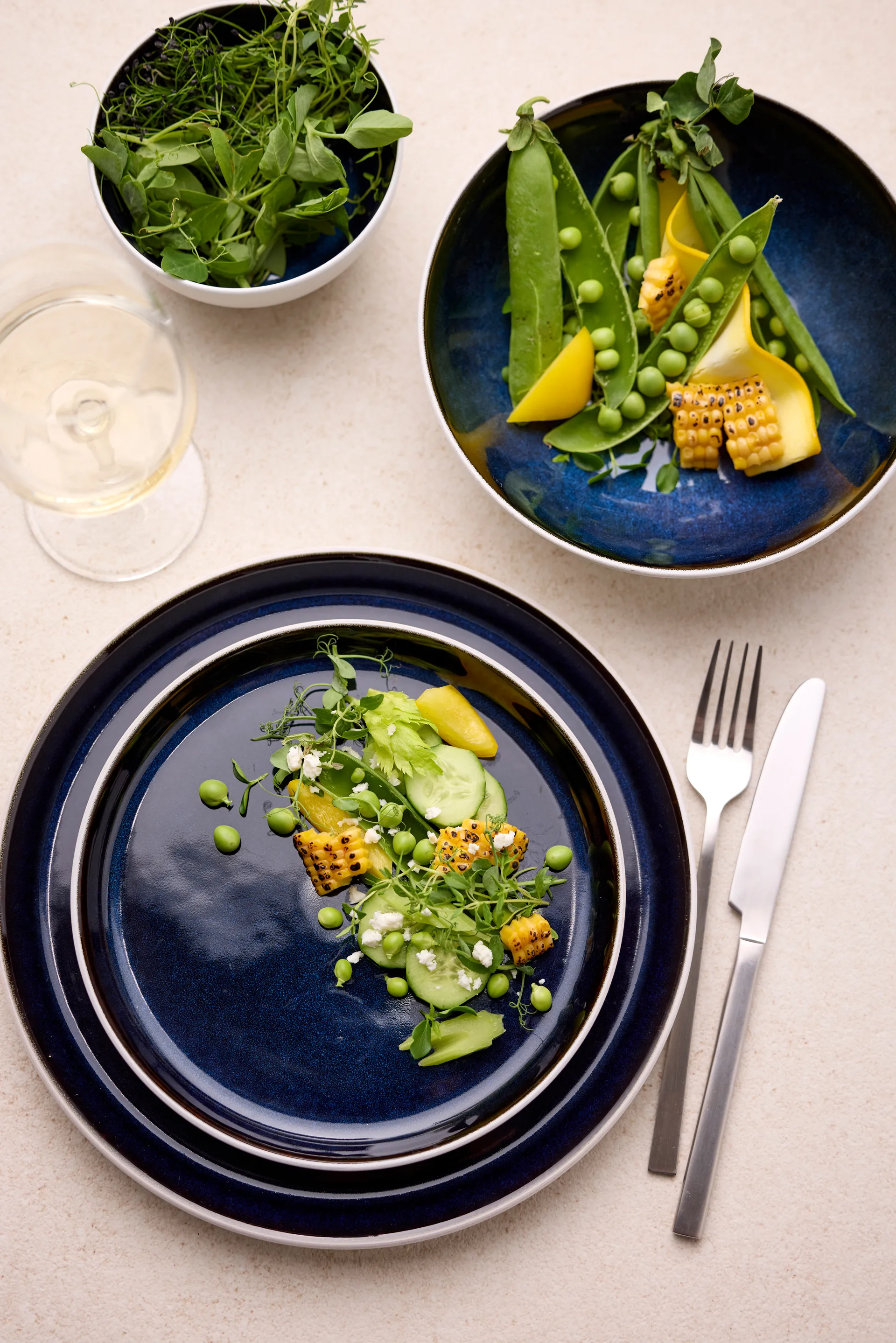 Bitz ボウル Gastro Ø12 cm, White–dark blue Bitz | ビッツ