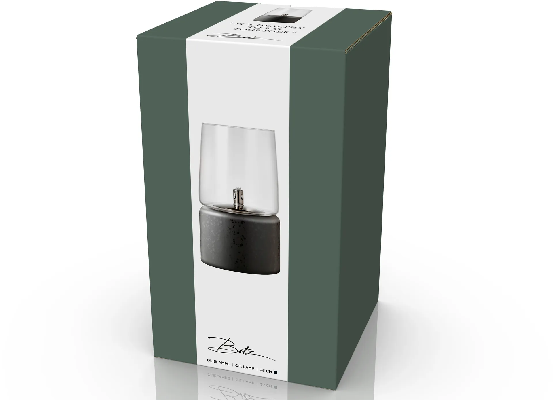 Bitz Gastro オイルランプ Ø15x26 cm, Black Bitz | ビッツ