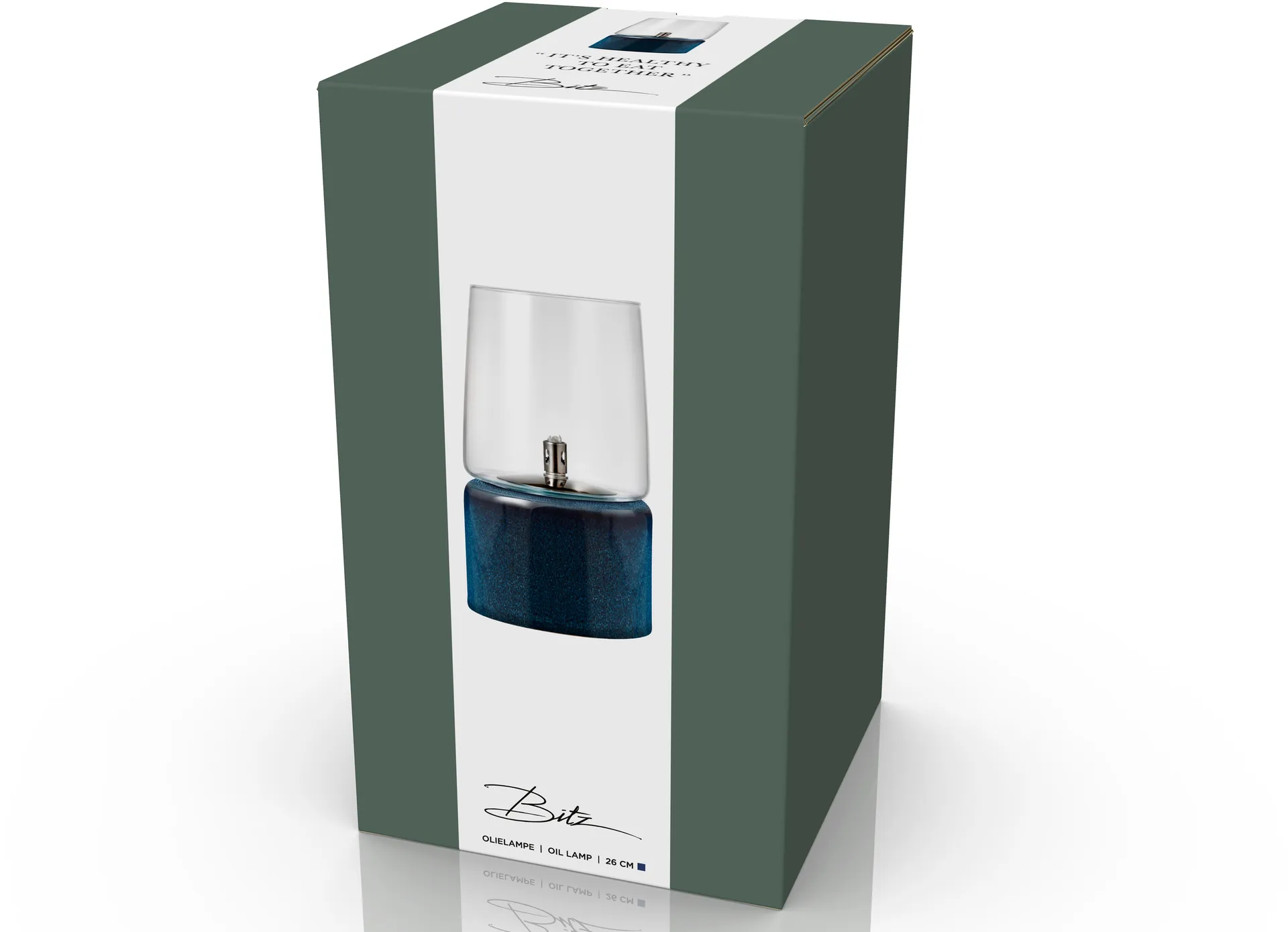 Bitz Gastro オイルランプ Ø15x26 cm, Blue Bitz | ビッツ