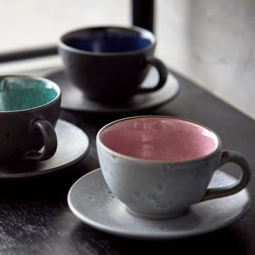 Bitz カップ ソーサー付き グレー - Pink - Bitz | ビッツ