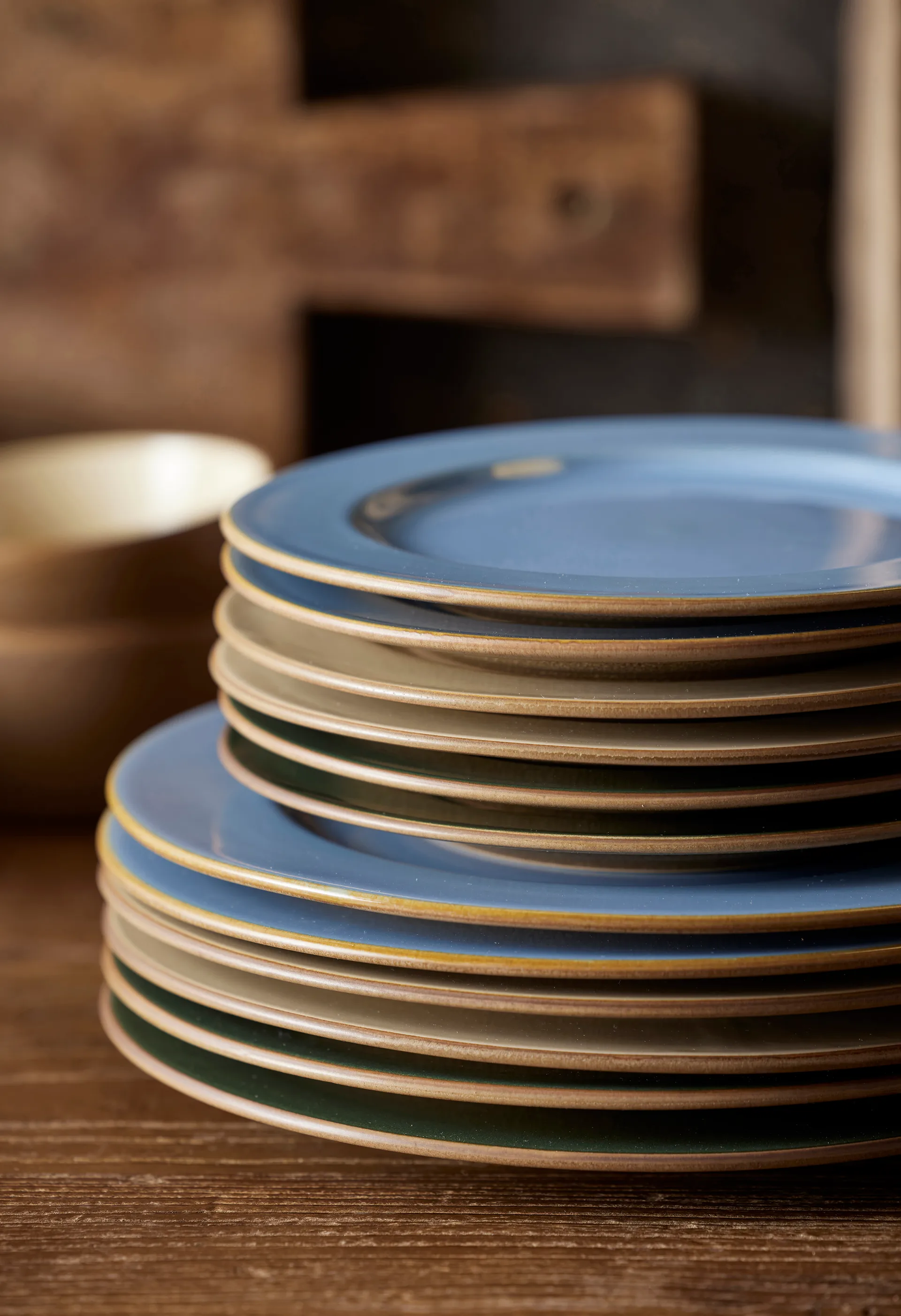 Bitz Wood プレート Ø27 cm, Wood-ocean Bitz | ビッツ