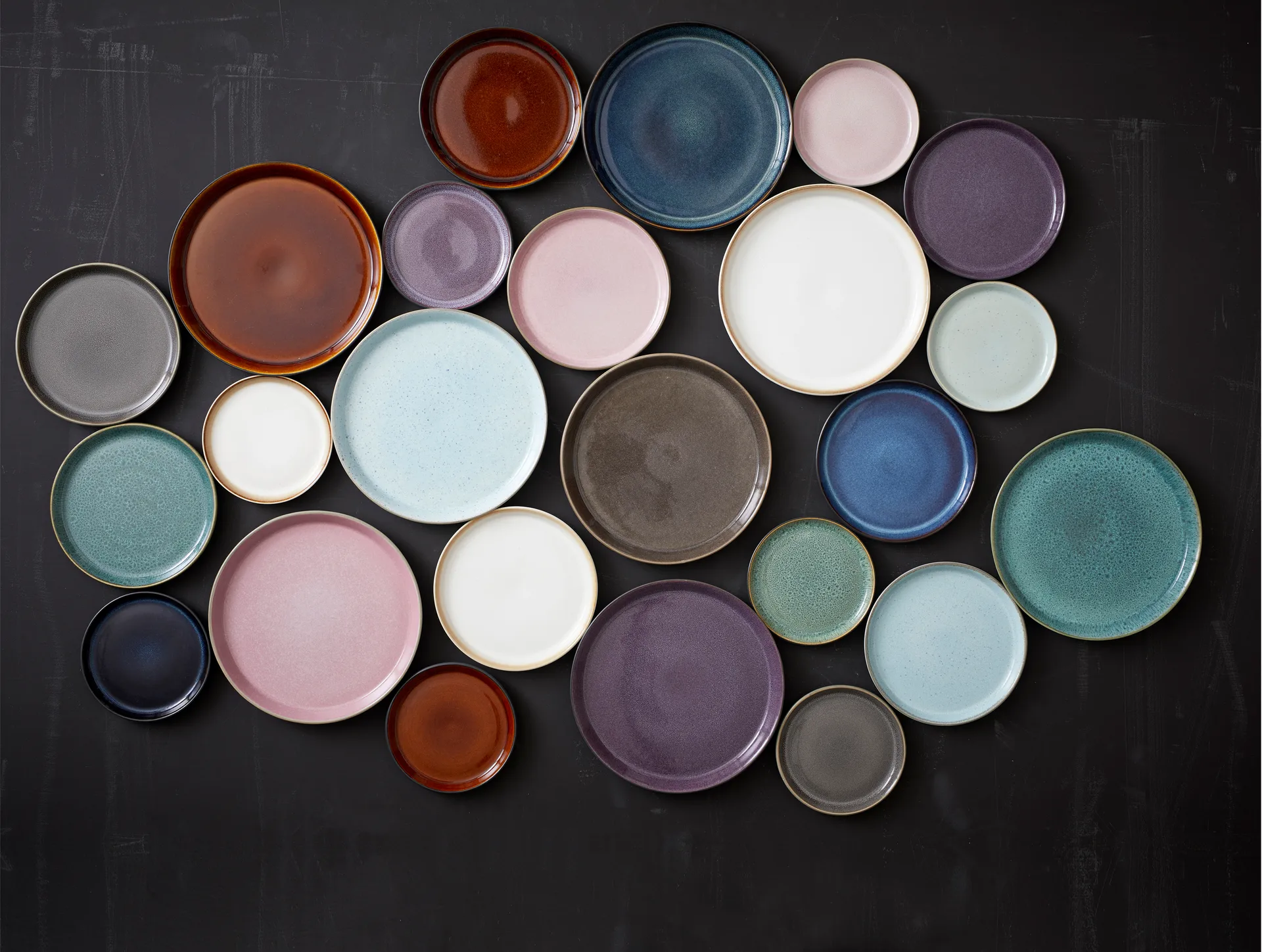 Gastro プレート Ø17 cm, Black-dark blue Bitz | ビッツ