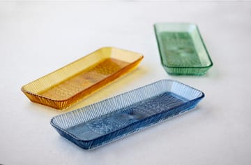 Kusintha サービングソーサー 長方形 14x38 cm - Blue - Bitz | ビッツ