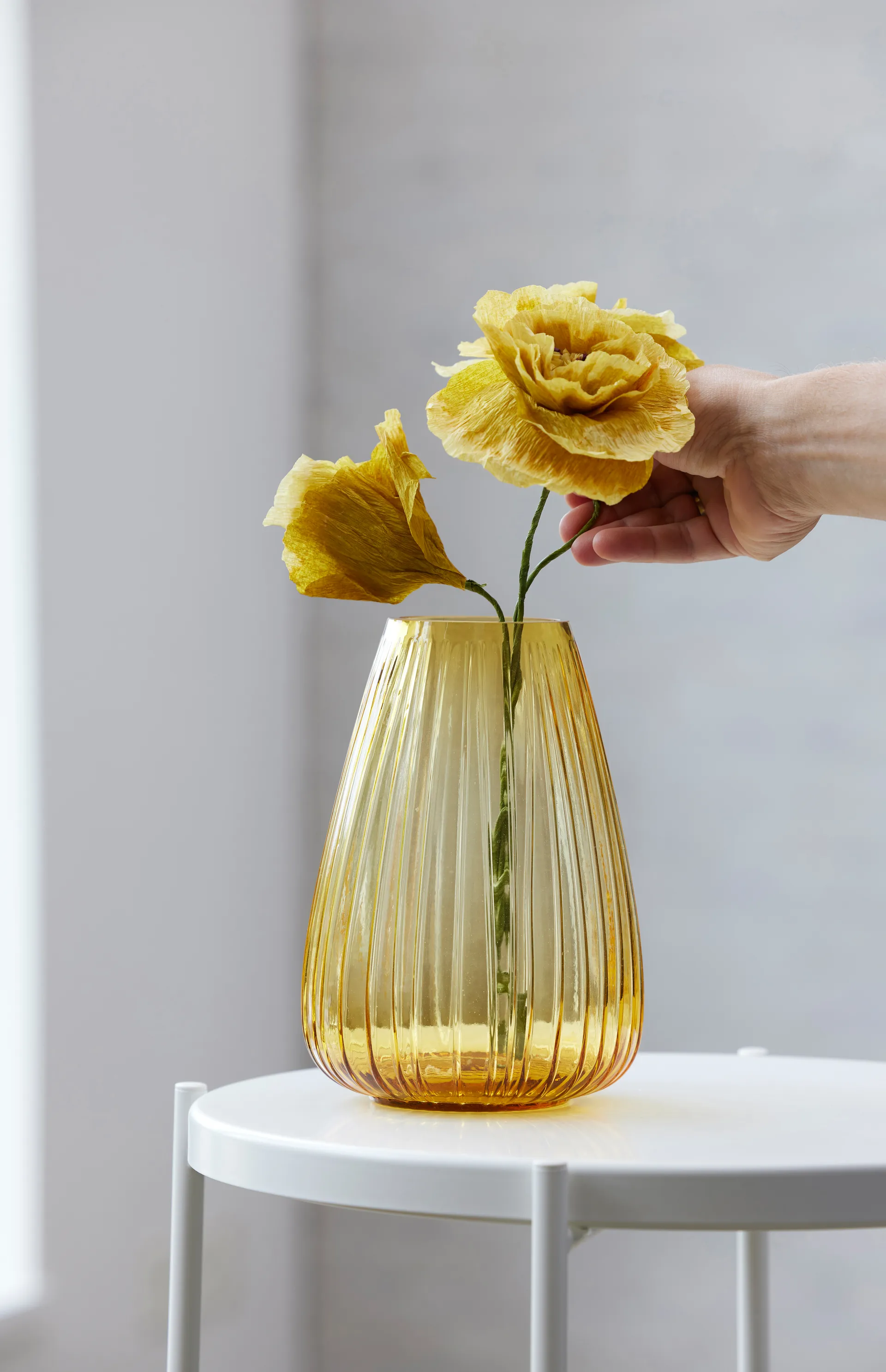 Kusintha 花瓶 22 cm, Amber Bitz | ビッツ