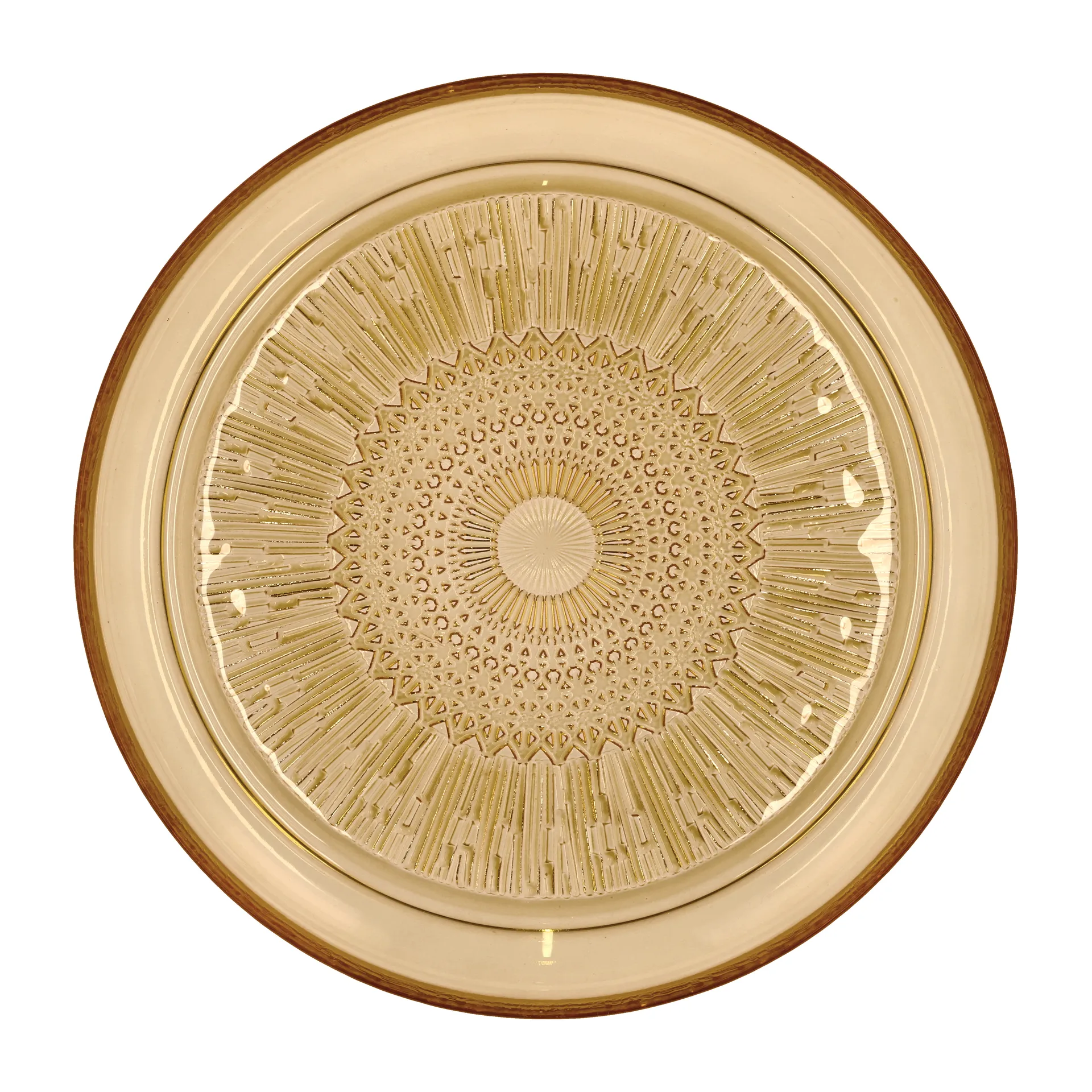 Kusintha プレート Ø25 cm, Amber Bitz | ビッツ