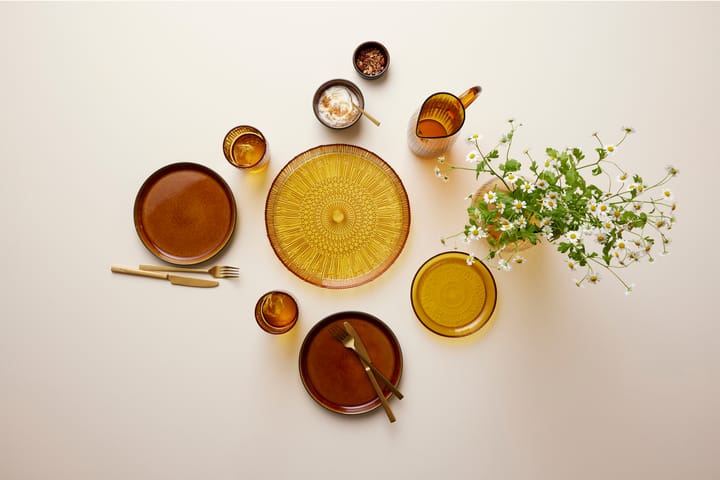 Kusintha サービングソーサー ラウンド Ø30 cm, Amber Bitz | ビッツ