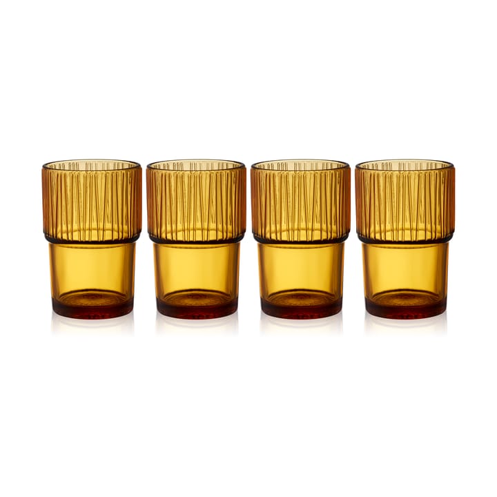 Kusintha カフェグラス 38 cl 4個セット, Amber Bitz | ビッツ
