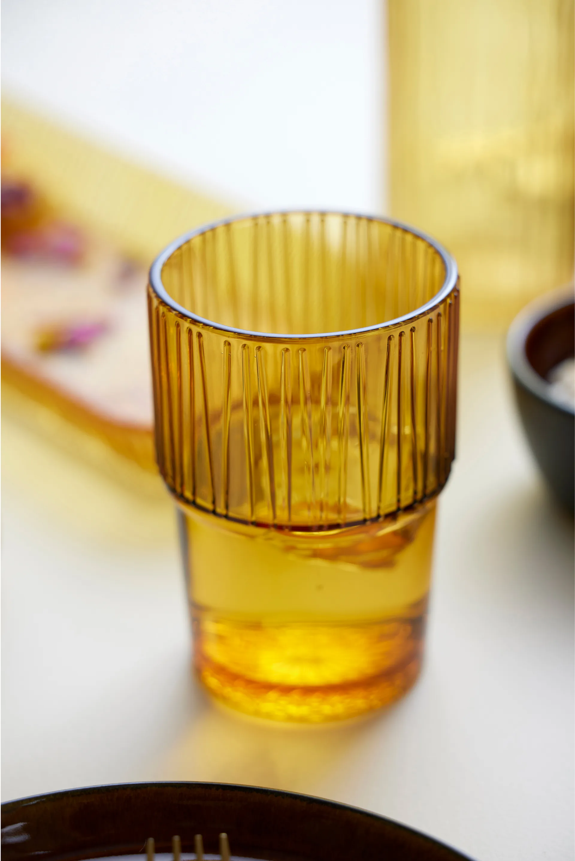 Kusintha カフェグラス 38 cl 4個セット, Amber Bitz | ビッツ