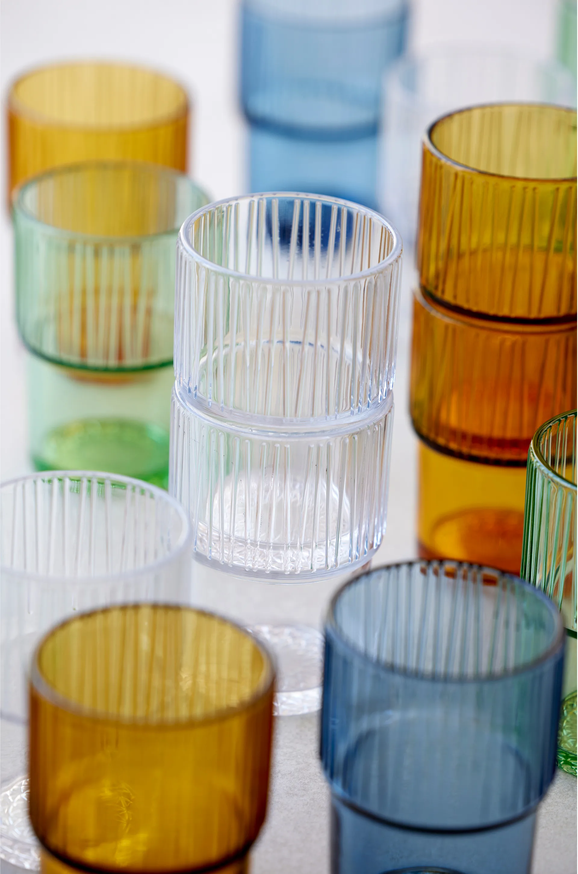 Kusintha カフェグラス 38 cl 4個セット, Clear Bitz | ビッツ