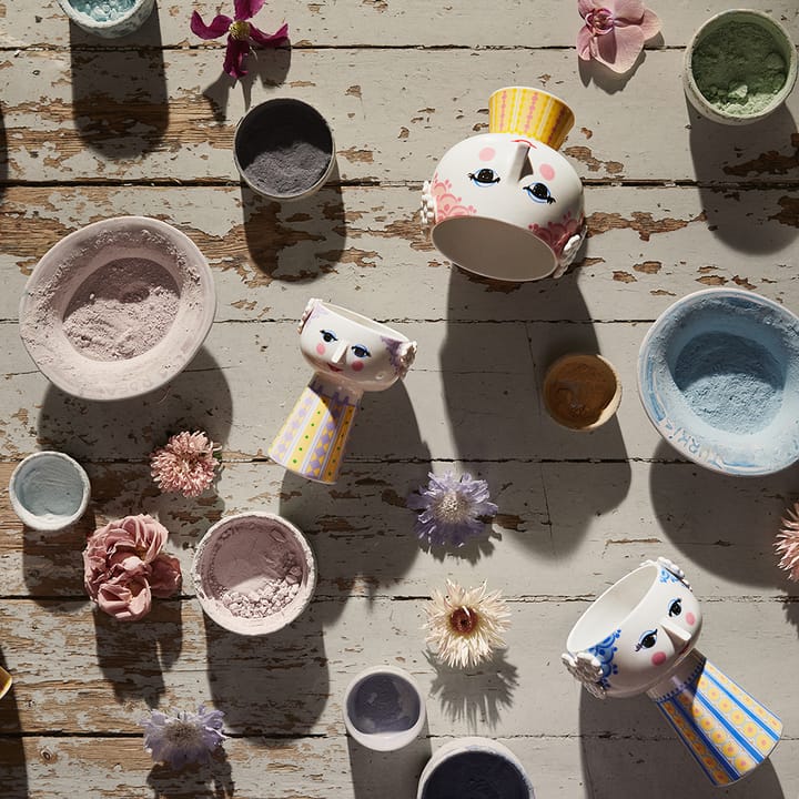 Eva 花瓶 15 cm, Purple Bjørn Wiinblad