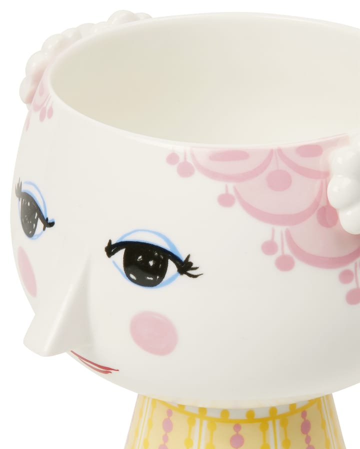 Eva 植木鉢 脚付き Ø 15.5 cm, Pink Bjørn Wiinblad