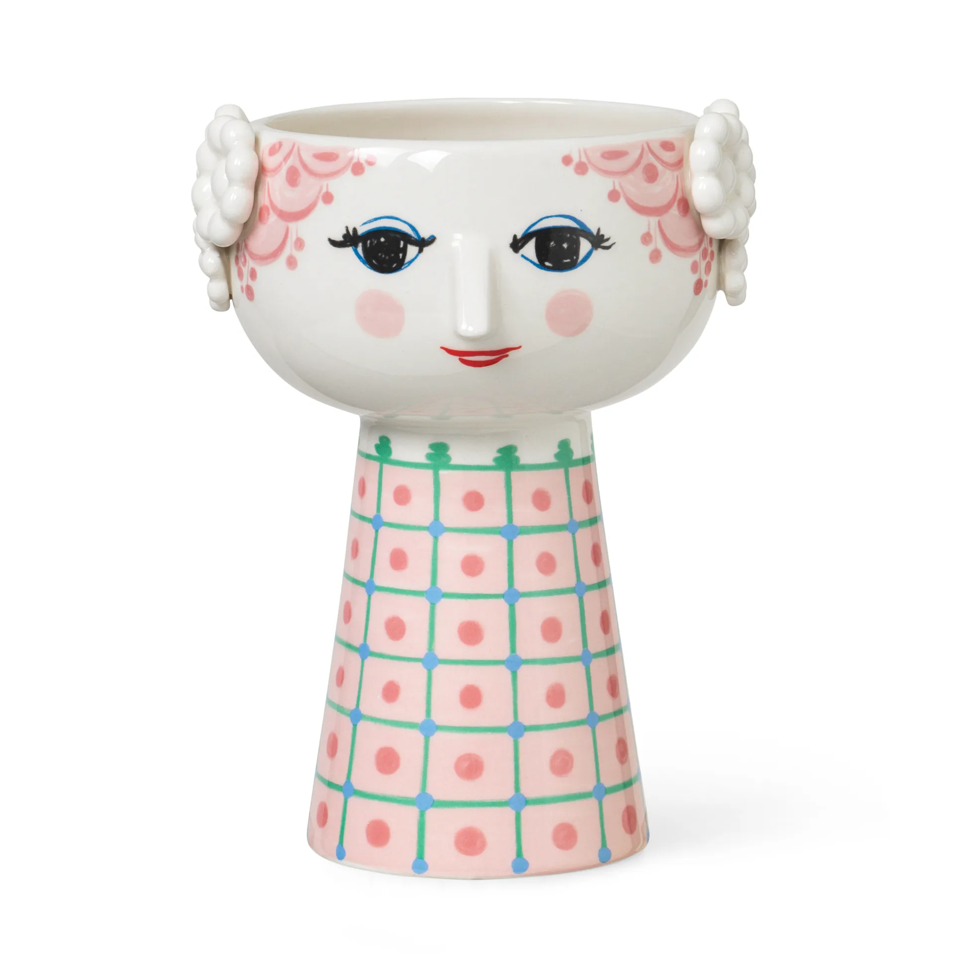 Eva 花瓶 18.5 cm, Pink Bjørn Wiinblad