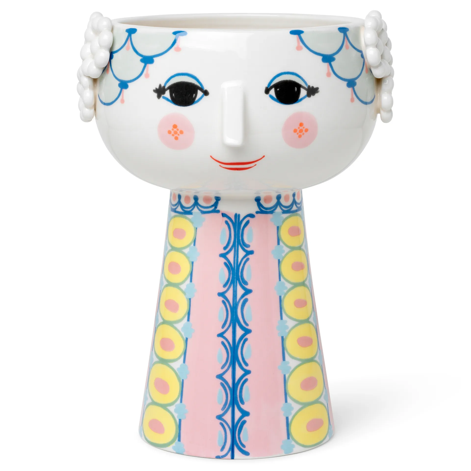 Eva 花瓶 23 cm, Pink Bjørn Wiinblad