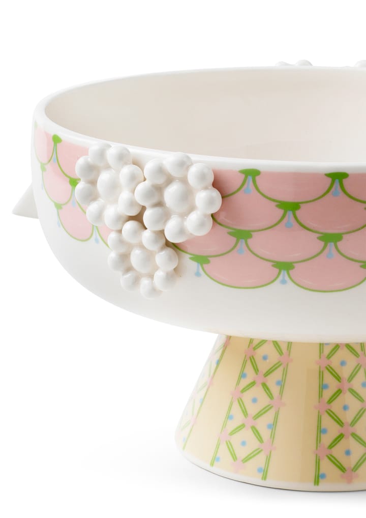 Eva 脚付きボウル Ø24 cm, Pink Bjørn Wiinblad