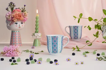 Eva マグ 35 cl - Light blue - Bjørn Wiinblad