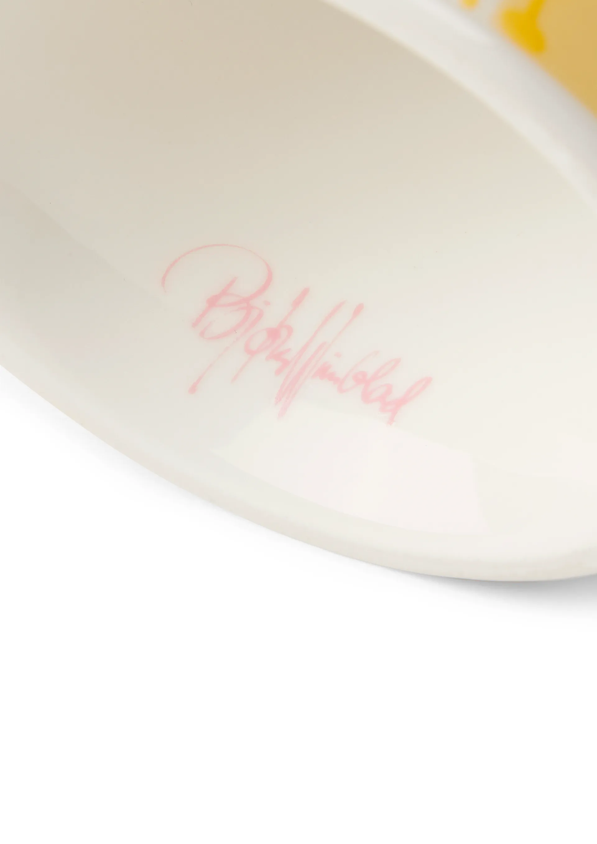 Eva キャンドルホルダー Ø6.5 cm 2個セット, Yellow-lavender Bjørn Wiinblad