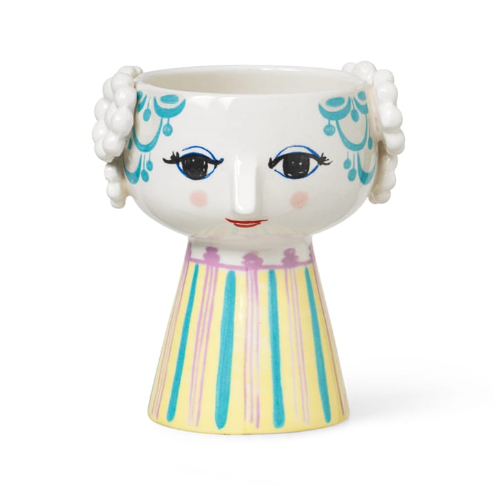 Eva キャンドルスティック 9,5 cm - Blue - Bjørn Wiinblad
