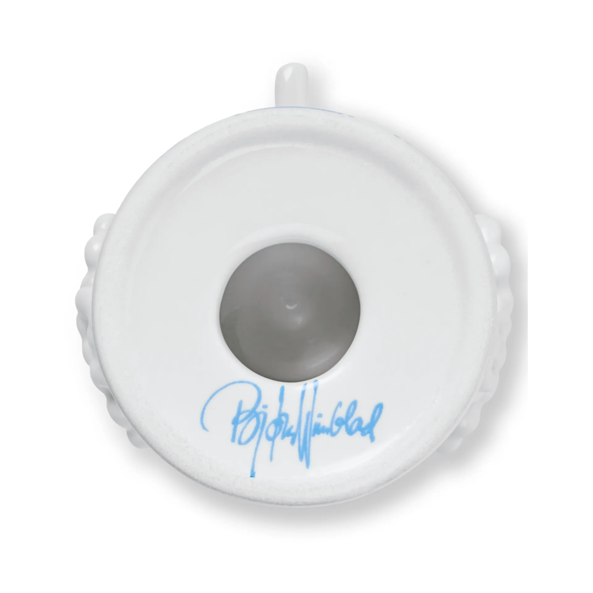 Eva キャンドルスティック 9,5 cm, Dark blue Bjørn Wiinblad