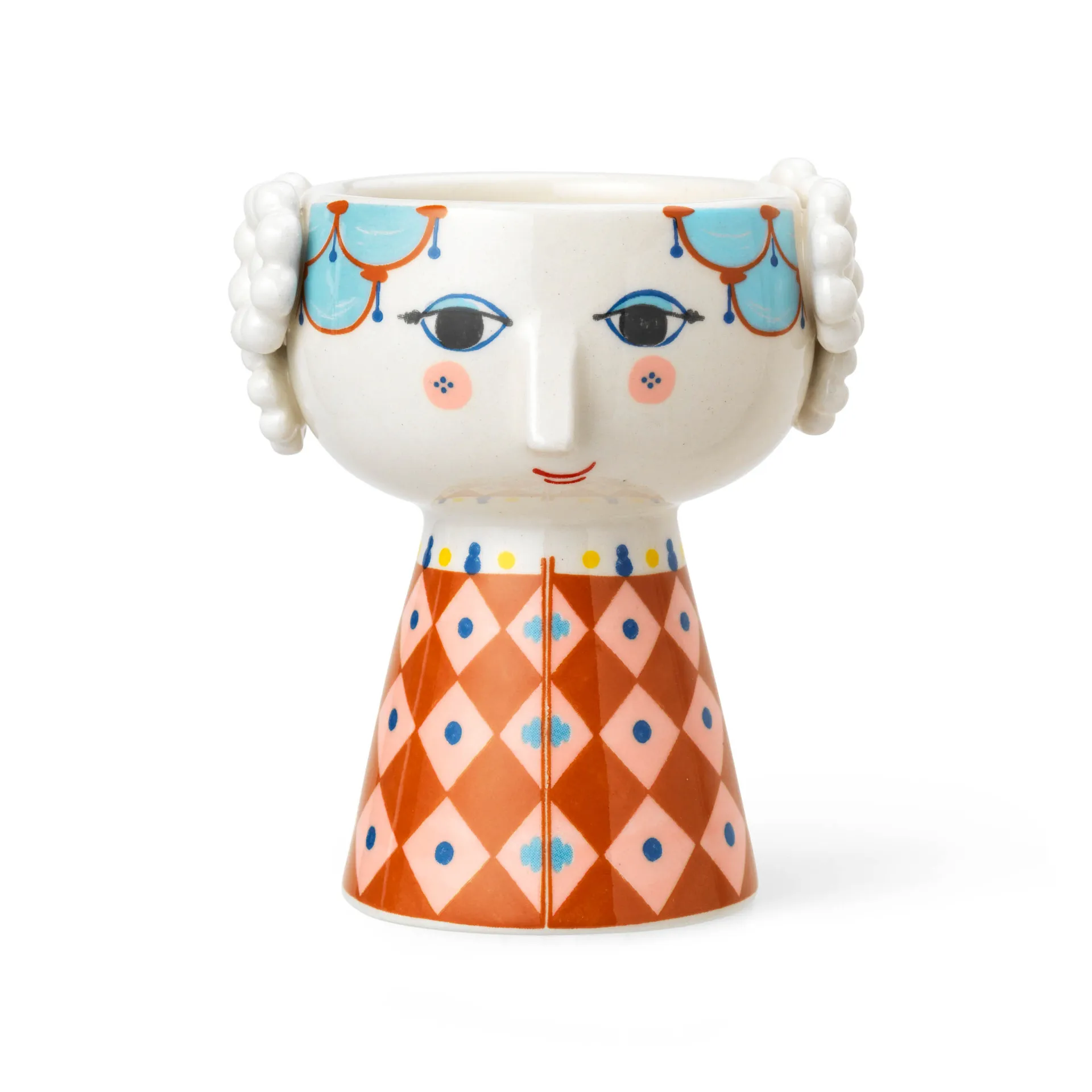 Eva キャンドルスティック 9,5 cm, Terrakotta Bjørn Wiinblad