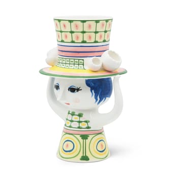Lady with hat 花瓶 H24.5 cm - Green - Bjørn Wiinblad