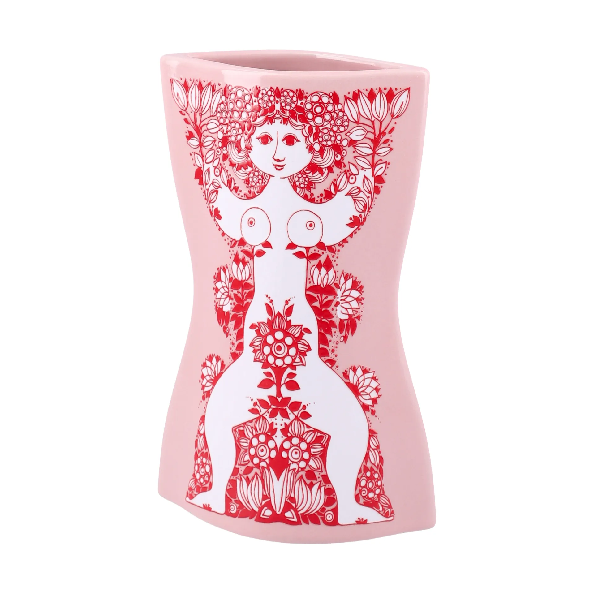 Nina ベース, Pink-red, 16.5 cm Bjørn Wiinblad