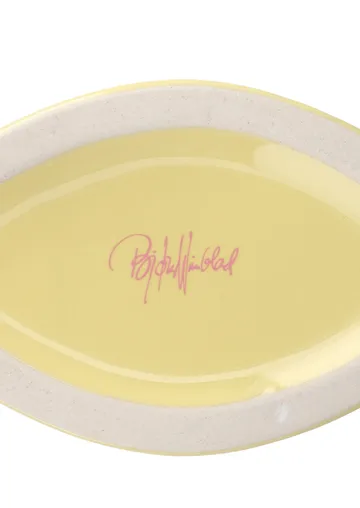 Nina ベース - Yellow-pink, 22 cm - Bjørn Wiinblad