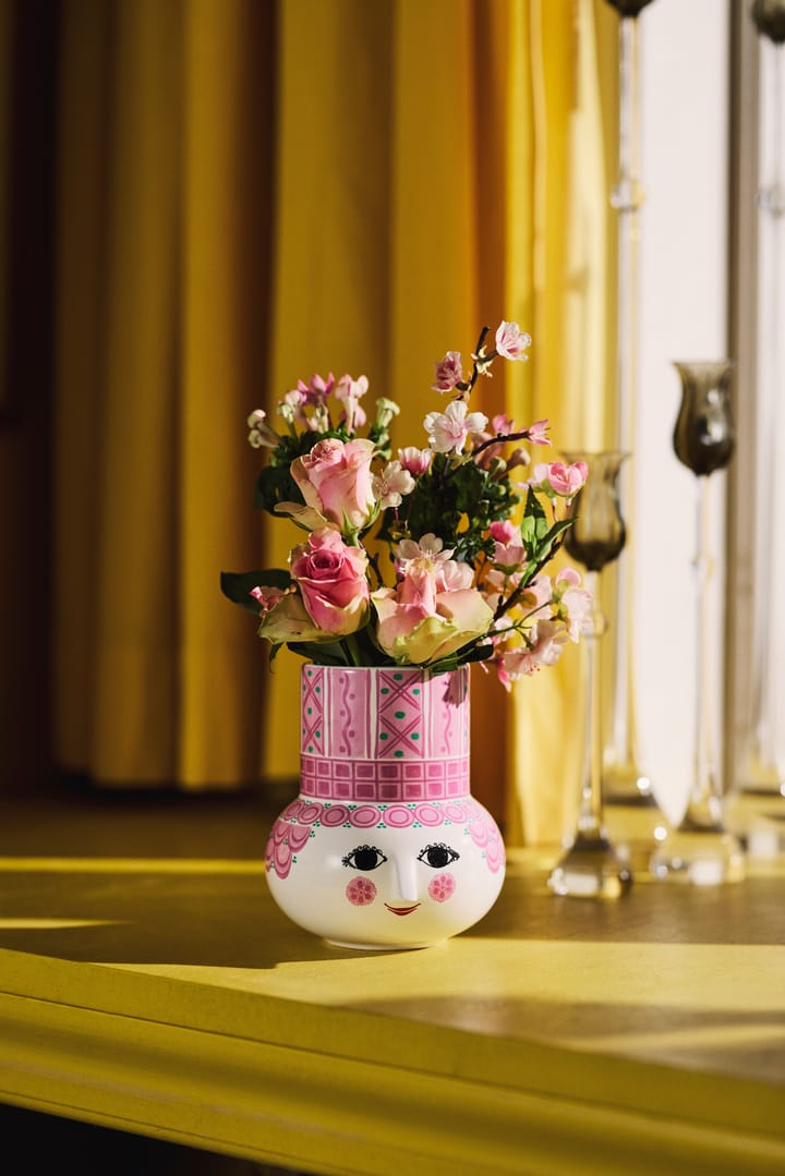 Olga 花瓶 15 cm, Pink Bjørn Wiinblad