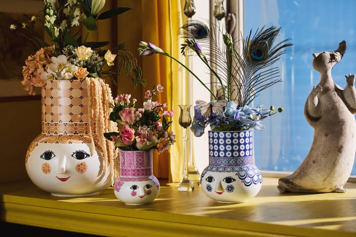 Olga 花瓶 15 cm, Pink Bjørn Wiinblad