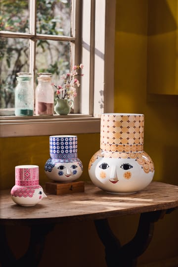 Olga 花瓶 15 cm - Pink - Bjørn Wiinblad