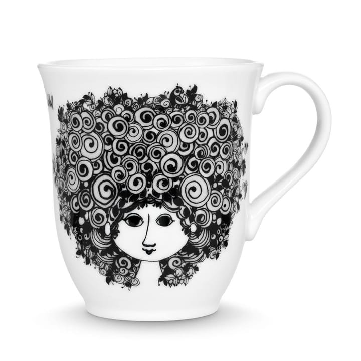 Rosalinde マグ 35 cl - black - Bjørn Wiinblad