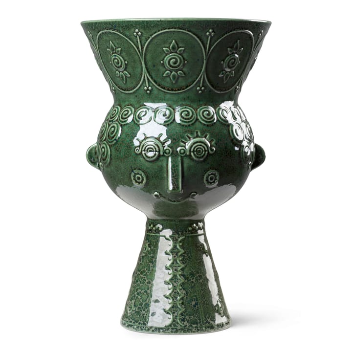 Symphony Carmen 花瓶 23 cm - darkgreen - Bjørn Wiinblad