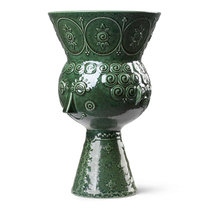 Symphony Carmen 花瓶 23 cm - darkgreen - Bjørn Wiinblad