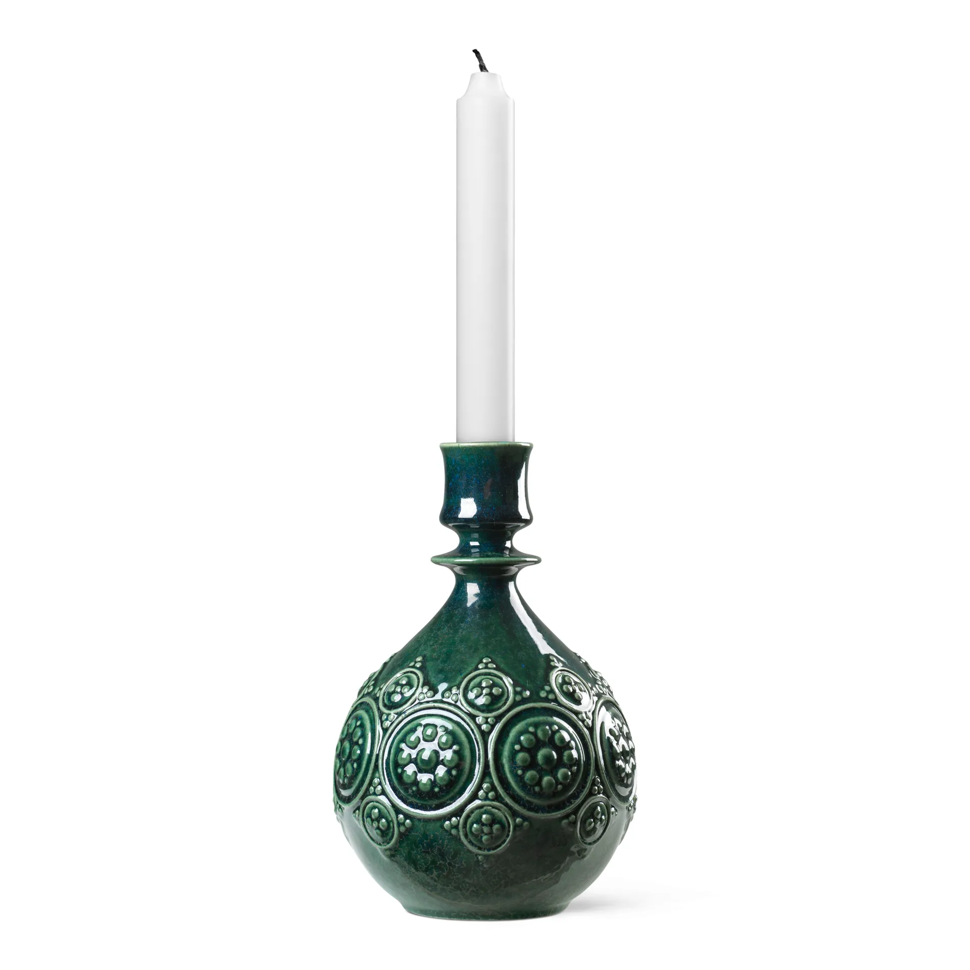 Symphony Magic キャンドルスティック 18 cm, darkgreen Bjørn Wiinblad