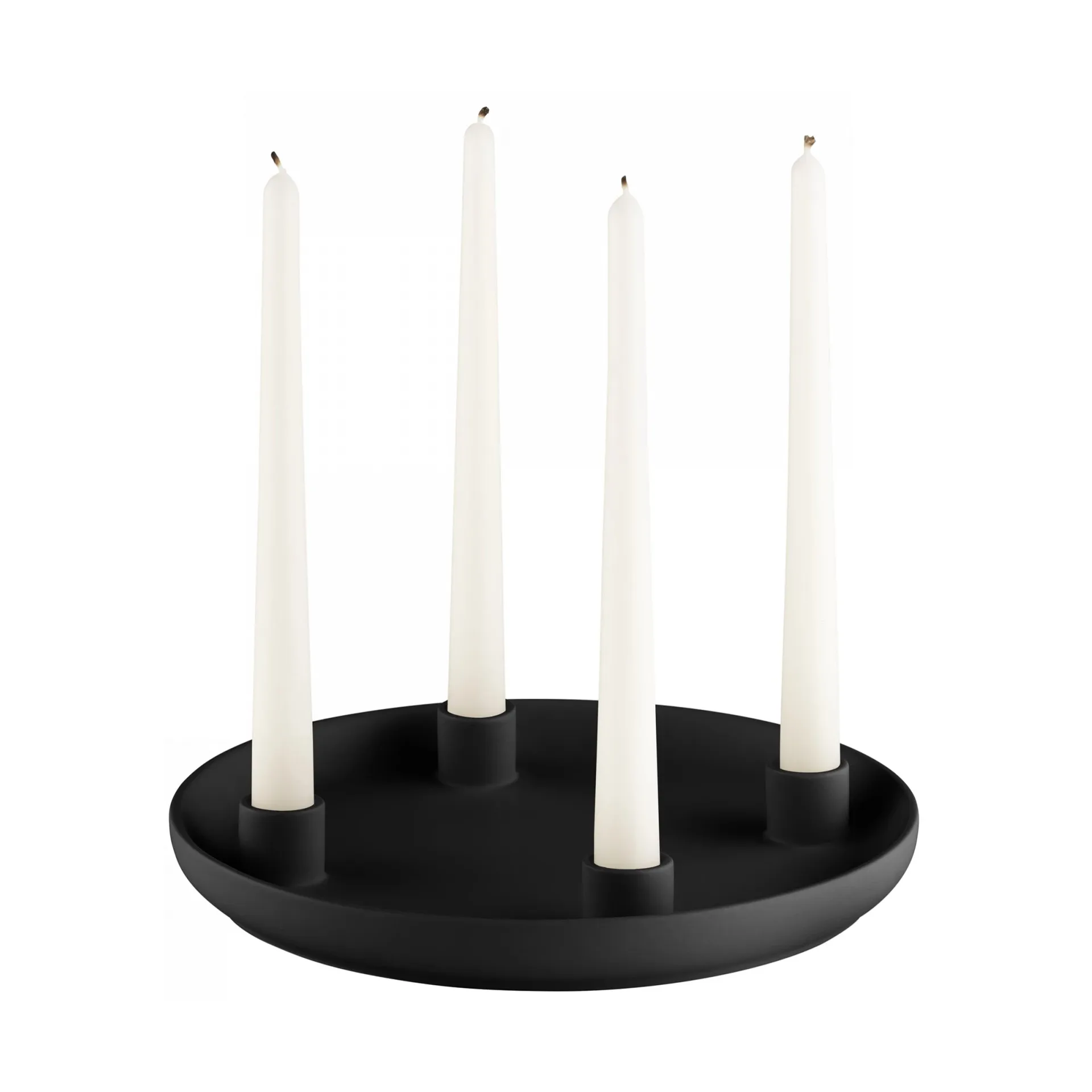 ADVENT キャンドルスティック Ø27 cm, Black Blomus | ブロムス