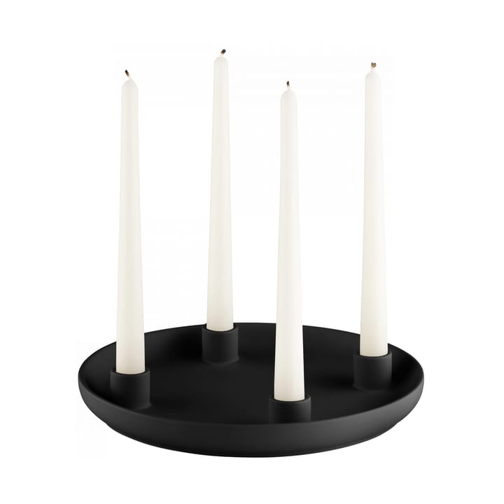 ADVENT キャンドルスティック Ø27 cm, Black Blomus | ブロムス
