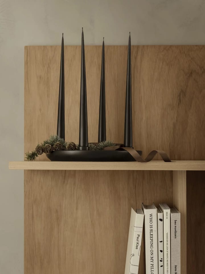 ADVENT キャンドルスティック Ø27 cm, Black Blomus | ブロムス