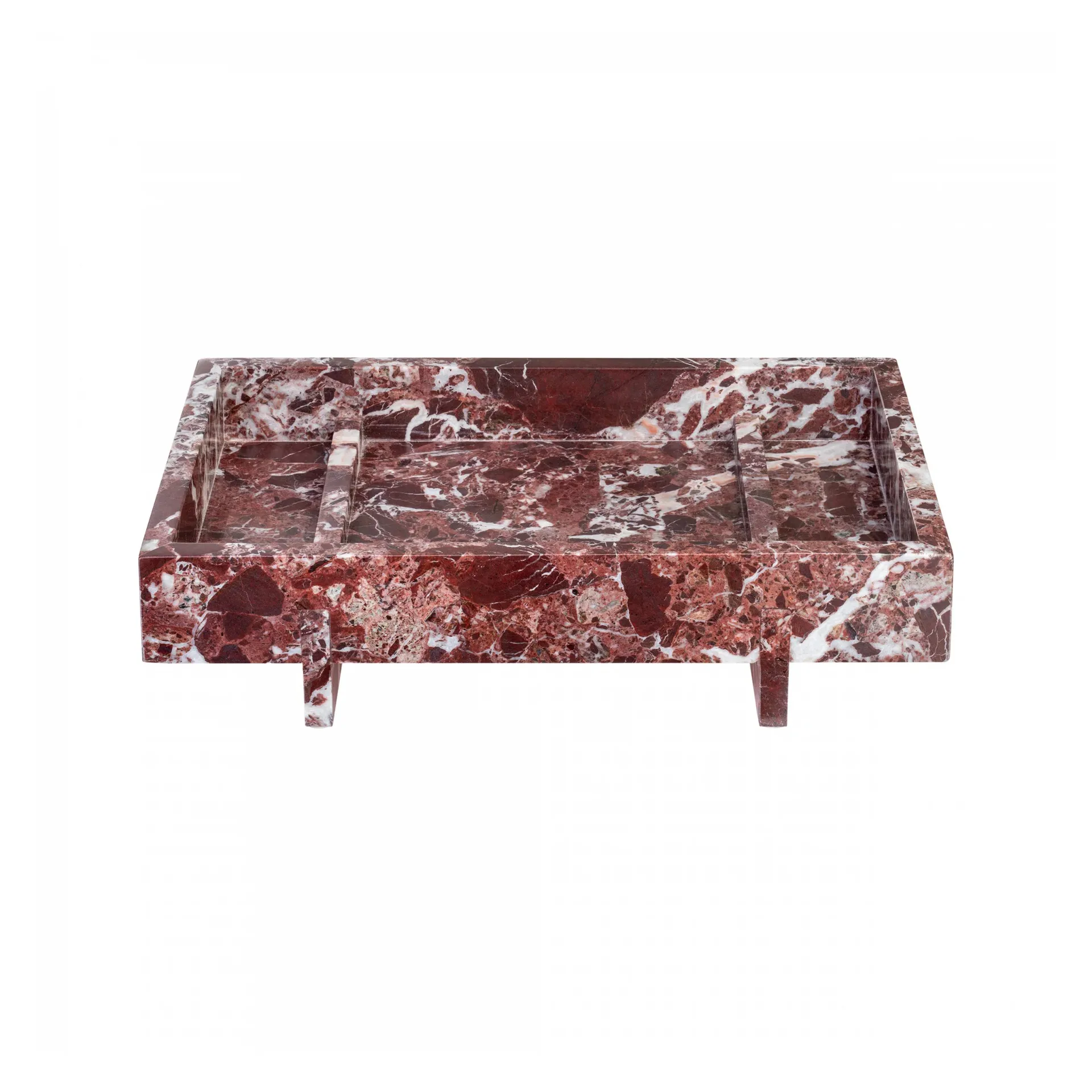 Alegto トレイ marble 18x30 cm, Cedar wood Blomus | ブロムス