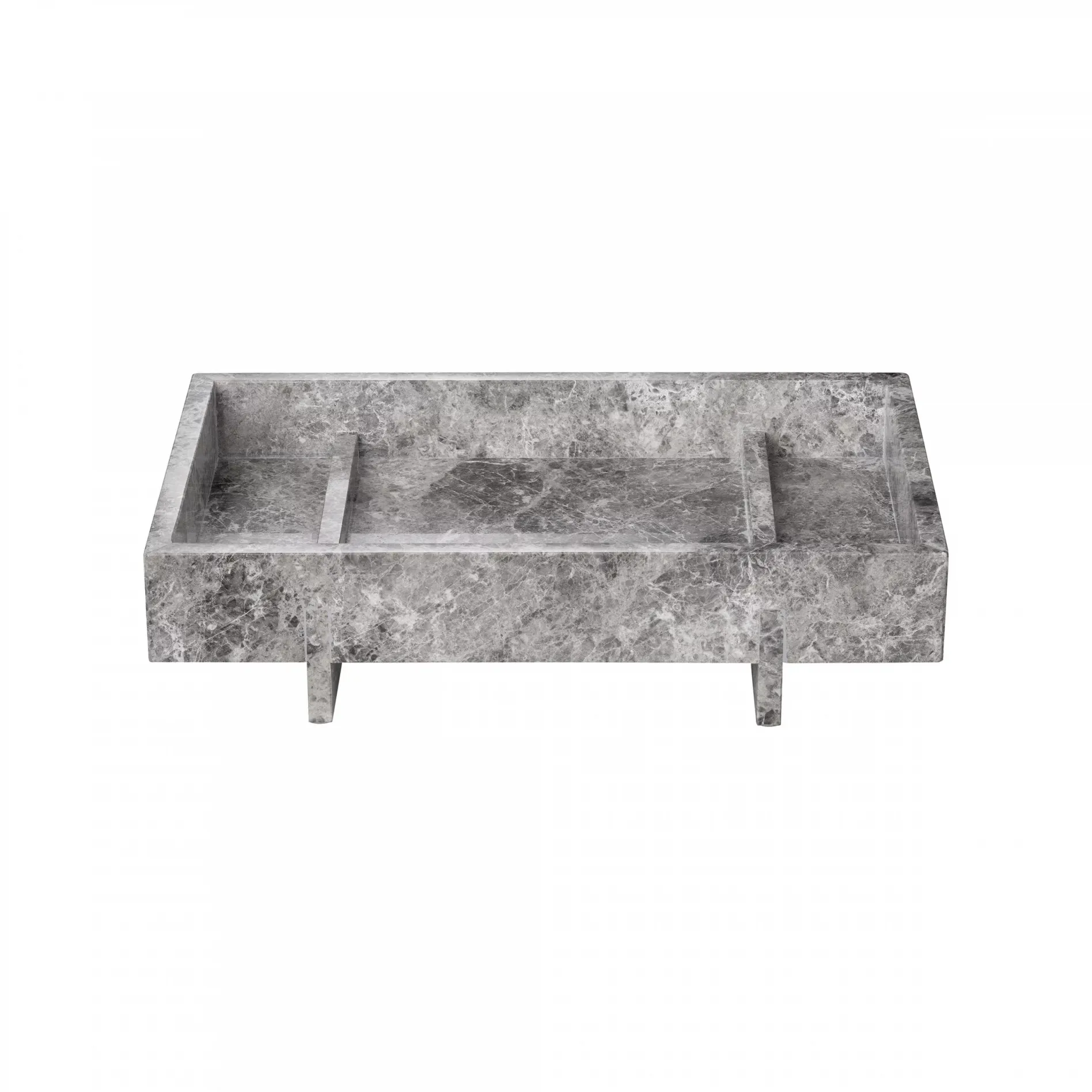 Alegto トレイ marble 18x30 cm, Sharkskin Blomus | ブロムス