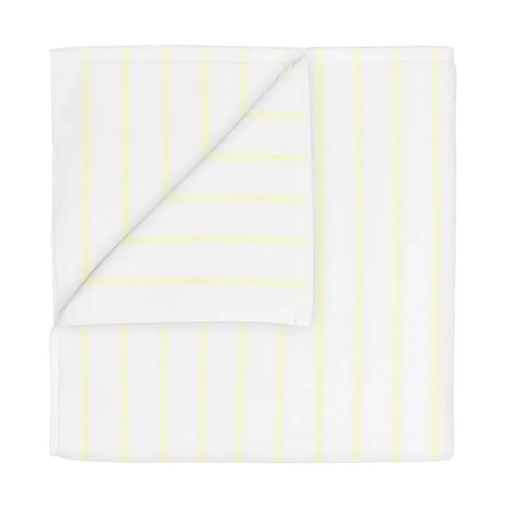 Arto タオル - Transparent yellow-white, 70x140 cm - Blomus | ブロムス
