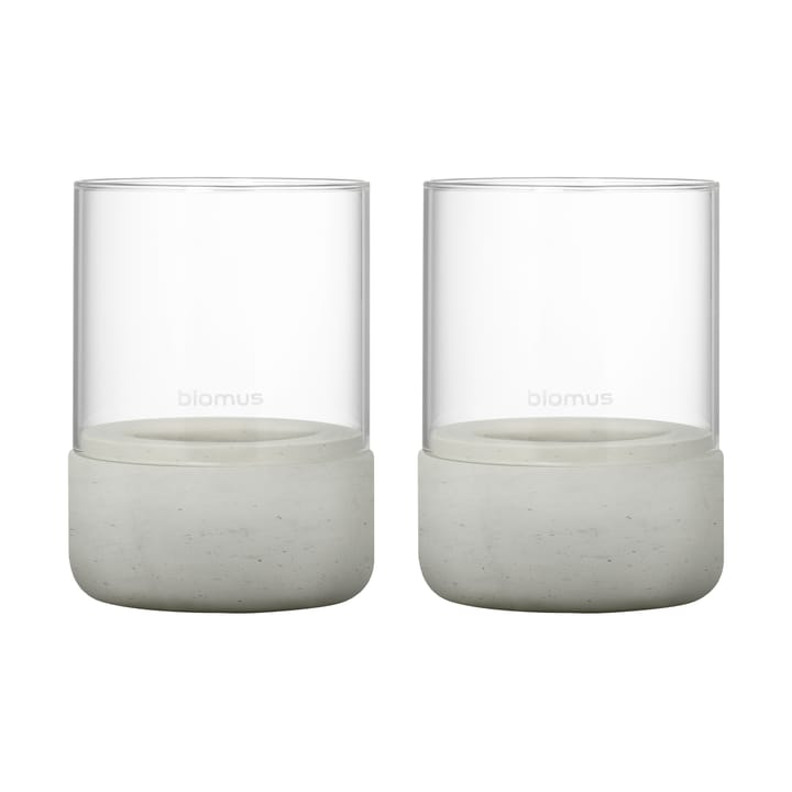 Calma キャンドルホルダー Ø7 cm 2パック - Light grey - Blomus | ブロムス