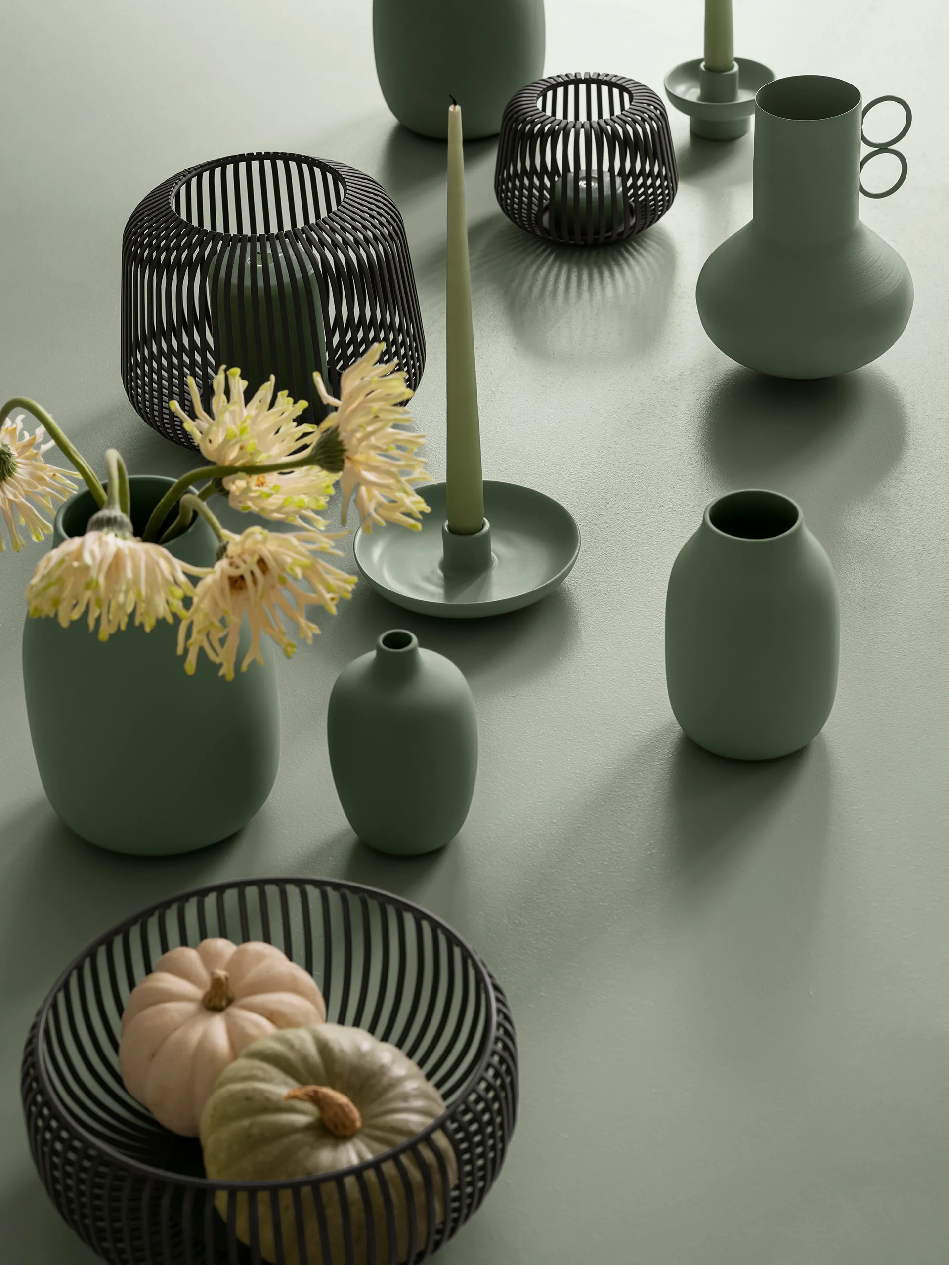 Ceola 花瓶 13 cm, Desert Sage Blomus | ブロムス
