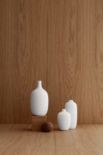 Ceola 花瓶 18 cm - White - Blomus | ブロムス