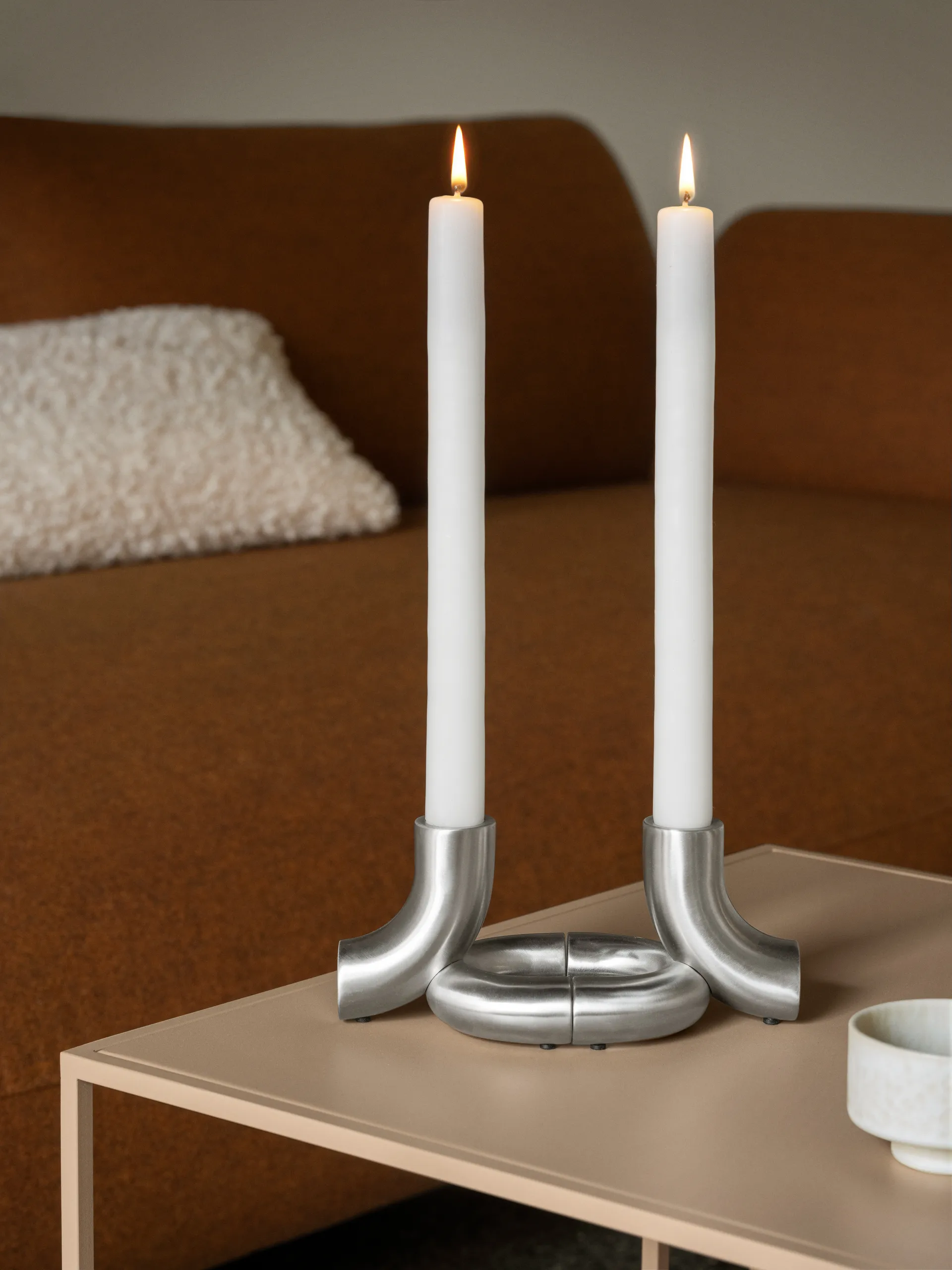 Doodle キャンドルホルダ, Matte stainless steel Blomus | ブロムス