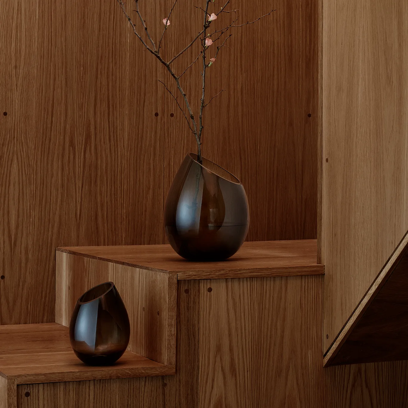 Drop 花瓶 スモール, Coffee Blomus | ブロムス