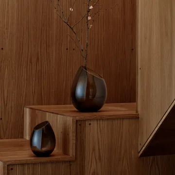 Drop 花瓶 スモール - Coffee - Blomus | ブロムス