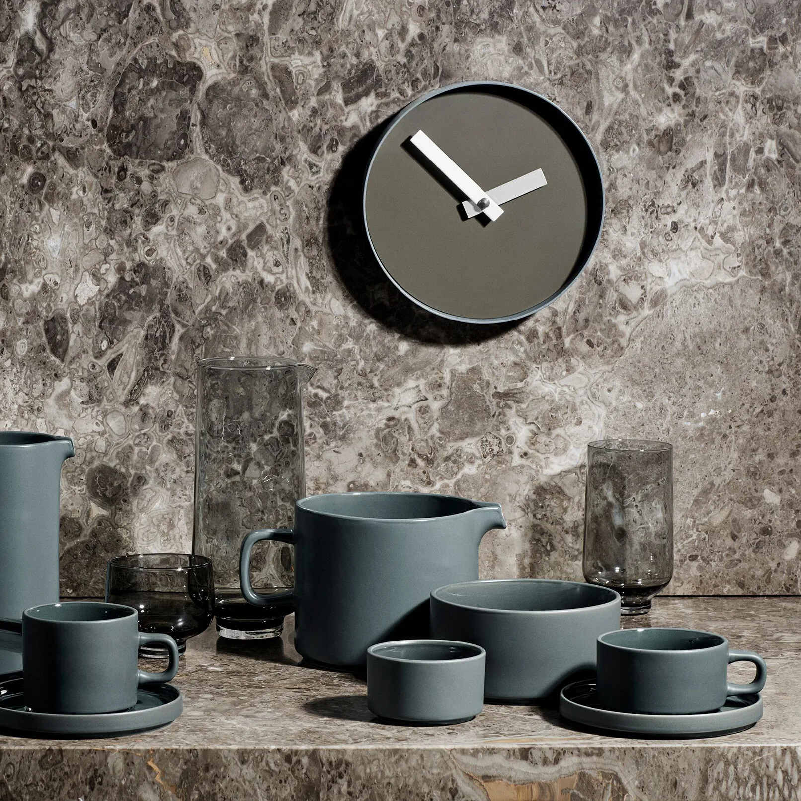 Flow hight タンブラー グラス 2パック, Smoke Blomus | ブロムス