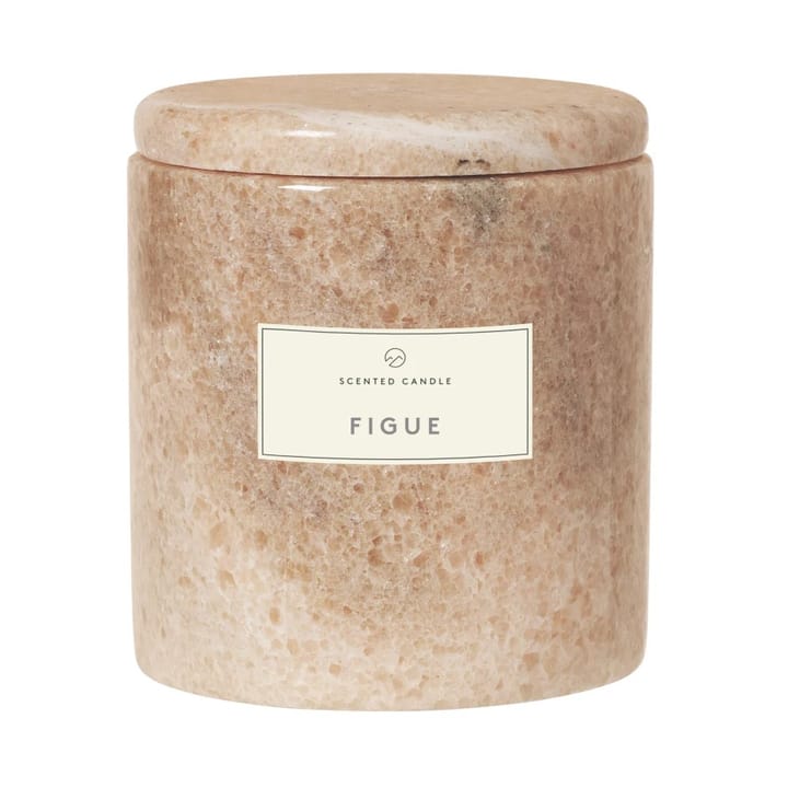 Frable アロマキャンドル marble Ø10 cm - Indian tan-fikon - Blomus | ブロムス
