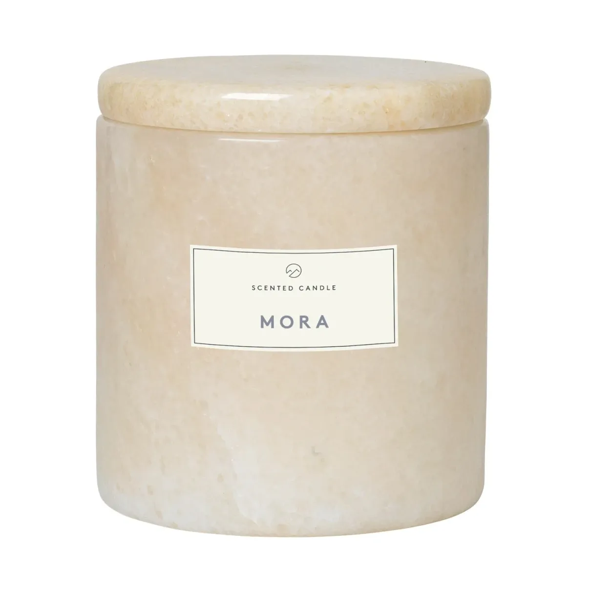 Frable アロマキャンドル marble Ø10 cm, Moonbeam-mora Blomus | ブロムス