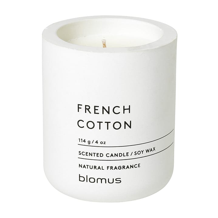 Fraga アロマキャンドル 24時間 - French Cotton-Lily White - Blomus | ブロムス