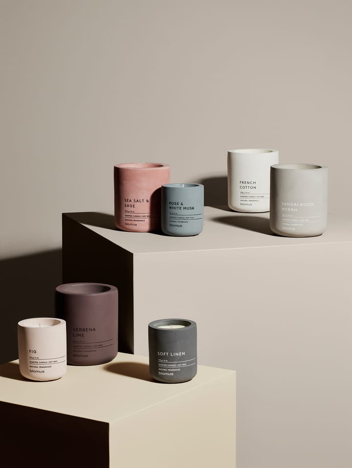 Fraga アロマキャンドル 24時間, Soft Linen-Magnet Blomus | ブロムス